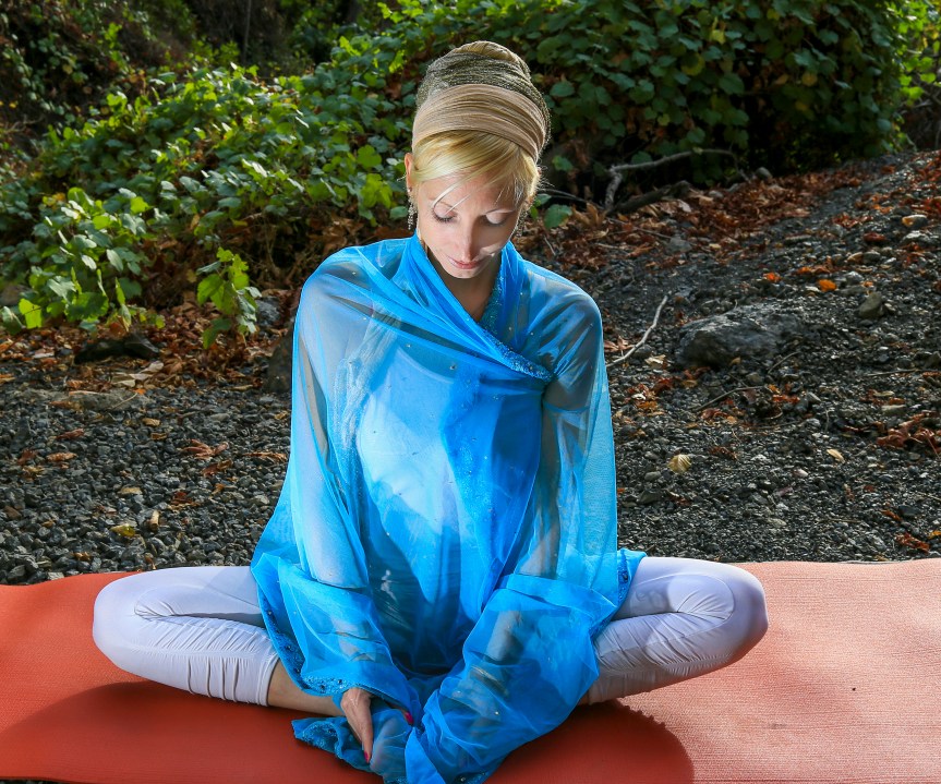 Find Santosha with Supta Baddha&nbsp;Konasana