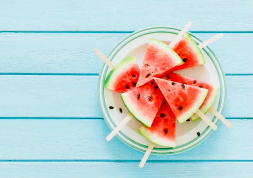 Watermelon Popsicles